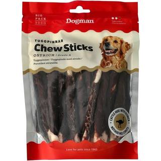 Dogman Tyggestokke struds 12,5cm 25p
