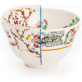 Seletti Tableware - 'Hybrid Irene' fruit bowl in MULTICOLOR BONE CHINA PORCELAIN