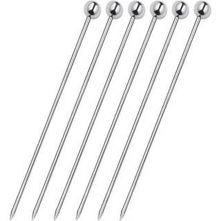 Cocktailpinde i rustfrit stål, 6-pak - Cilio