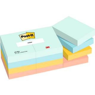 Post-it Notes 653-12-BEA 38x51mm Beachside