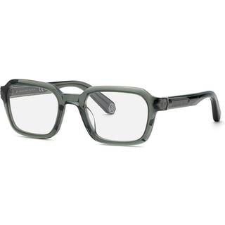 Philipp Plein Mand VPP083M PLEIN BRAVE SHADES O. 0C10 Optiske stel Acetat Havana Firkantet