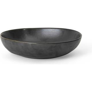 Ferm Living Flow skål large Ø19,5 cm Black