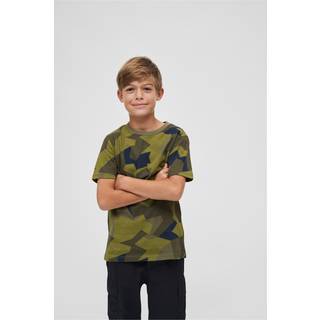Brandit Kids T-Shirt Swedish Camo M90