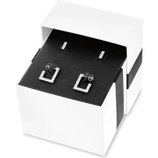 Geometric Stainless Steel Earrings - Multi - One Size