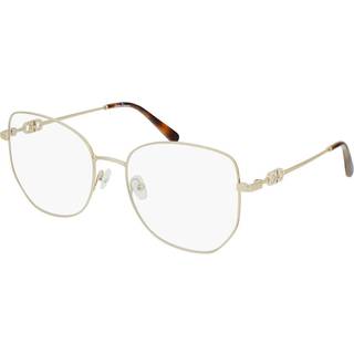 Ferragamo Kvinde SF2219 718 Optiske stel Metal Guld Firkantet