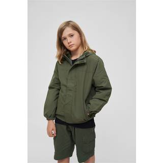 Brandit Kids Summer Front-Zip Windbreaker Olive