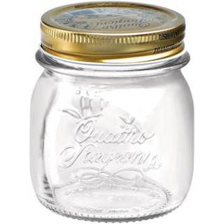 Sylteglas med låg 250 ml Ø8,6 x 9,3 cm Quattro Stagioni 12 stk