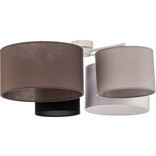 Euluna Lodge loftlampe, 4 lyskilder, flerfarvet