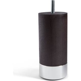 Carpe Diem Beds - Cylinder Sängben Wenge With Alu. Foot 23 cm - Sengeben - Træ farvet