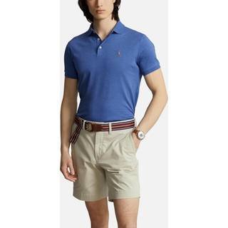 Polo Ralph Lauren Custom Slim Fit Cotton Polo Faded Royal