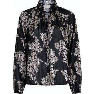 Cobie Elderflower Bluse, Sort, 36