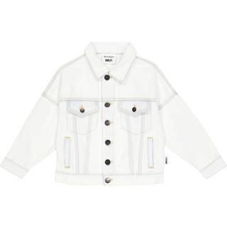 Palm Angels Kids Smiley denim jacket - blue - Y 4