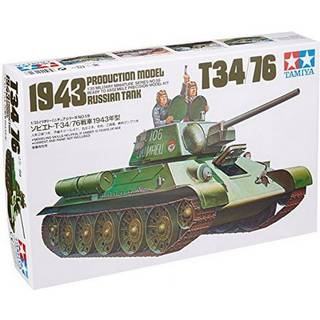 Tamiya 35059 1/35 Russisk T34/76 1943 Tank Plastik Model Kit
