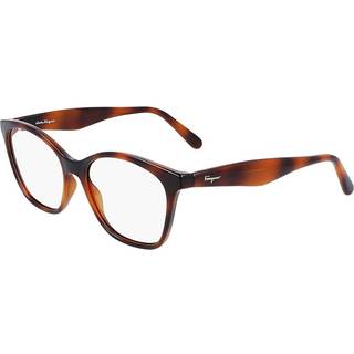 Ferragamo Kvinde SF2873 214 Optiske stel Plast Skildpadde Cat Eye
