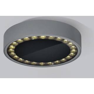 Helestra Say LED udendørs loftlampe grafit Ø23cm