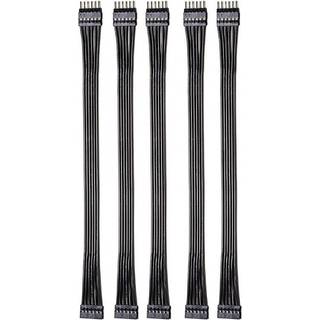FORÅRSUDSALG - Forlængerkabel 15 cm (5 PAK) til Philips Hue LightStrip Plus - Sort