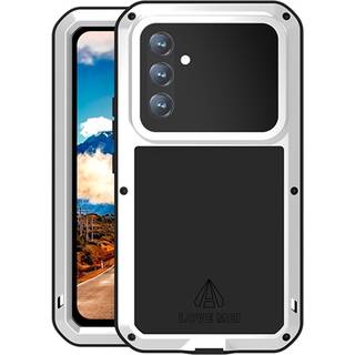Samsung Galaxy A54 5G Love Mei Powerful Hybrid Cover - Sølv