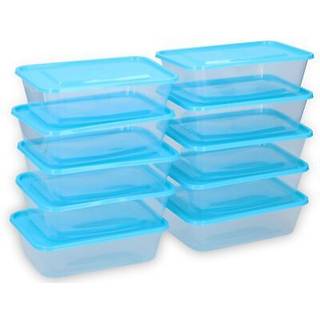 Madkasser Plast - 10-pak