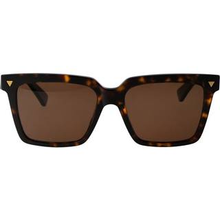 Bottega Veneta BV1254S 002 55 Solbriller Kvinder Tortoiseshell - Tortoise - 55mm