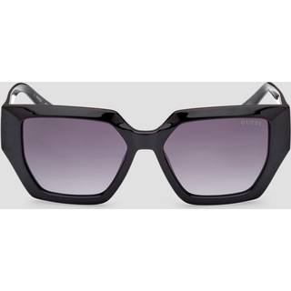 Guess Kvinde GU7896 01B Solbriller Injiceret Sort Grå Geometrisk Normal Skygge