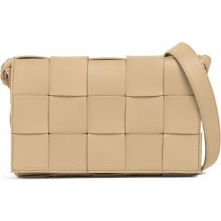 Bottega Veneta Cassette leather shoulder bag - beige - One Size