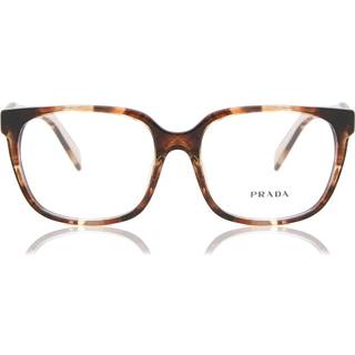 Prada PR 17ZVF Asian Fit 07R1O1 55 Briller Kvinder Tortoiseshell - Caramel Tortoise - 55mm
