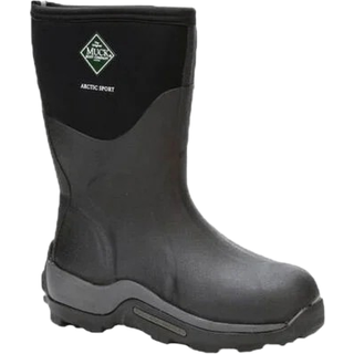 Muck Boot Men's Arctic Sport Mid Black, Sort, US 6/EU 38