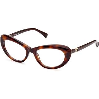 Max Mara Kvinde MM5051 052 Optiske stel Acetat Havana Sommerfugl Normal
