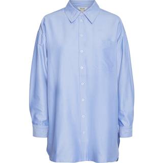 Vero Moda - Blå - Vminger Ls Shirt Vma - X-Small
