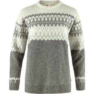 Fjällräven Women's Övik Path Knit Uldsweater Damer størrelse S farve rød