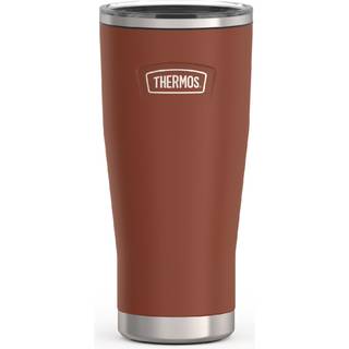 Thermos Icon Series rustfrit stål koldt tumbler med glidelås 24 ounce sadel