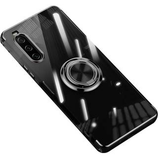 Til Sony Xperia 10 V TPU telefontaske med ringstøtte