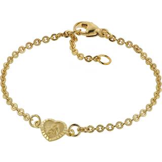 trendor 75091 Armband für Babys 333 Gold/8 Kt mit Engel-Plakette 14 cm