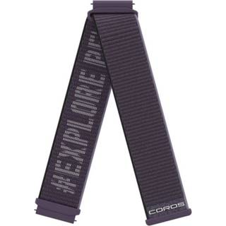 Coros Apex 2 Pro 22mm Nylon Urrem - Lilla, Hurtig-Udskiftning til Sportsur Unisex