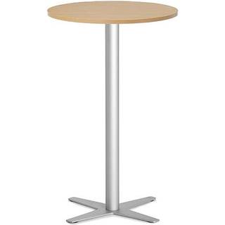 Bord Amy Ø650 mm H1050 mm, Bøg laminat Alugråt understel