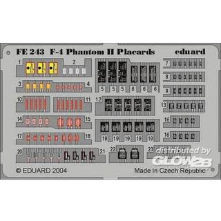 F-4 Phantom II Placards