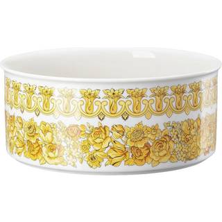 Versace Medusa Rhapsody Skål 22 Cm - Serveringsskåle Porcelæn Gul - 19335-403670-13322