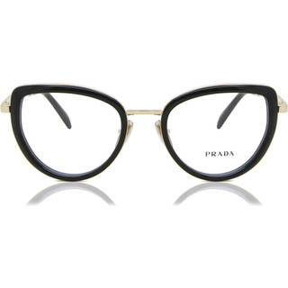 Prada PR 54ZV 1AB1O1 51 Briller Kvinder Guld - Black Gold - 51mm