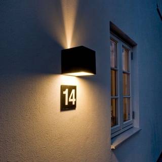 Cube Up/Down Sort Udendørslampe