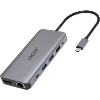 Acer 12-i-1 Type C-dongle | Sølv