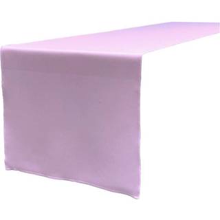 La Linen Polyester Poplin Table Runner 14 med 108-tommer Lilac