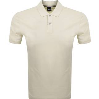 BOSS Black Herren Polo-Shirt beige
