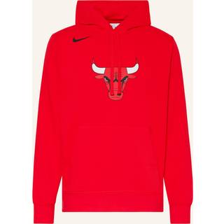 Chicago Bulls Club Nike NBA-pullover-hættetrøje til mænd - rød - XS