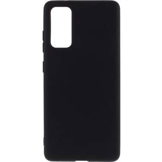 Samsung Galaxy S20 FE / S20 FE (5G) Mat Fleksibelt Bagside Cover - Sort
