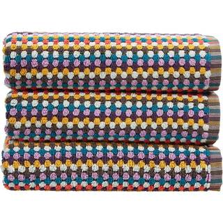 Christy Christy Multicoloured Carnaby Stripe Turkish Cotton Towel