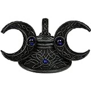 Nemesis nu Triple Moon Crystal Ball Crystal Ball Holder 14,5 cm gr?