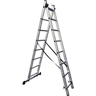 Kombistige i aluminium 3,6 meter - Silkeborg Stigefabrik