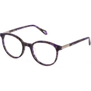 Just Cavalli VJC011 09SJ 50 Briller Kvinder Tortoiseshell - Shiny Purple Tortoise - 50mm