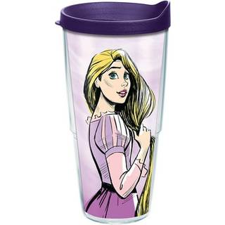Tervis fremstillet i USA Double Walled Disney - Rapunzel Isoleret tumbler Cup holder drikkevarer koldt og varmt 24 oz akvarelst?nk