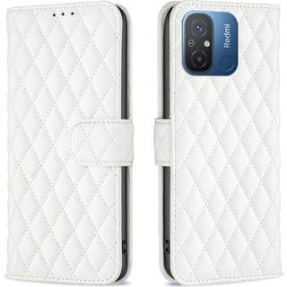 SKALO Xiaomi Redmi 12C 4G BINFEN COLOR Quiltet Pung - Hvid